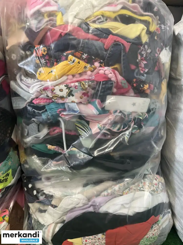 Ropa usada crema primavera verano de alta calidad para niños