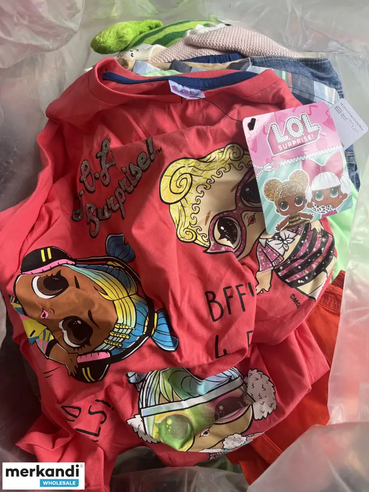 Ropa usada crema primavera verano de alta calidad para niños