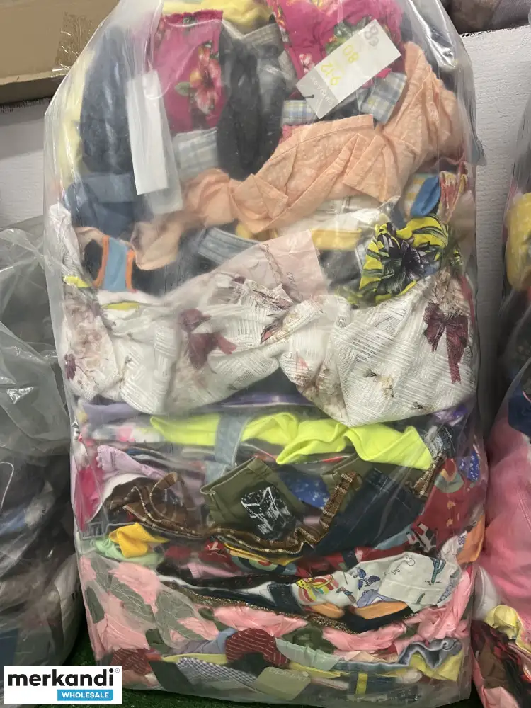 Ropa usada crema primavera verano de alta calidad para niños