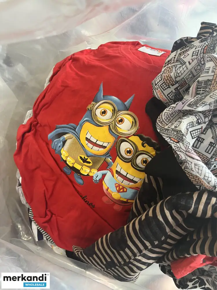Ropa usada crema primavera verano de alta calidad para niños