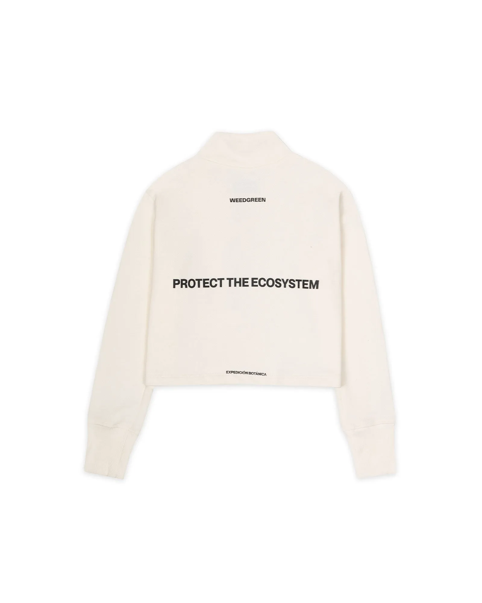 SACO TURTLE NECK CON CIERRE ECOSYSTEM HUESO