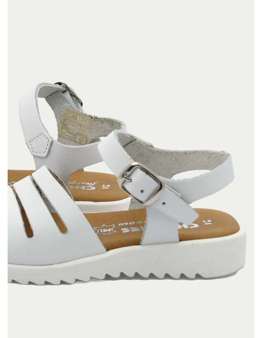 SANDALIAS CHUCHES 1001 BLANCO 