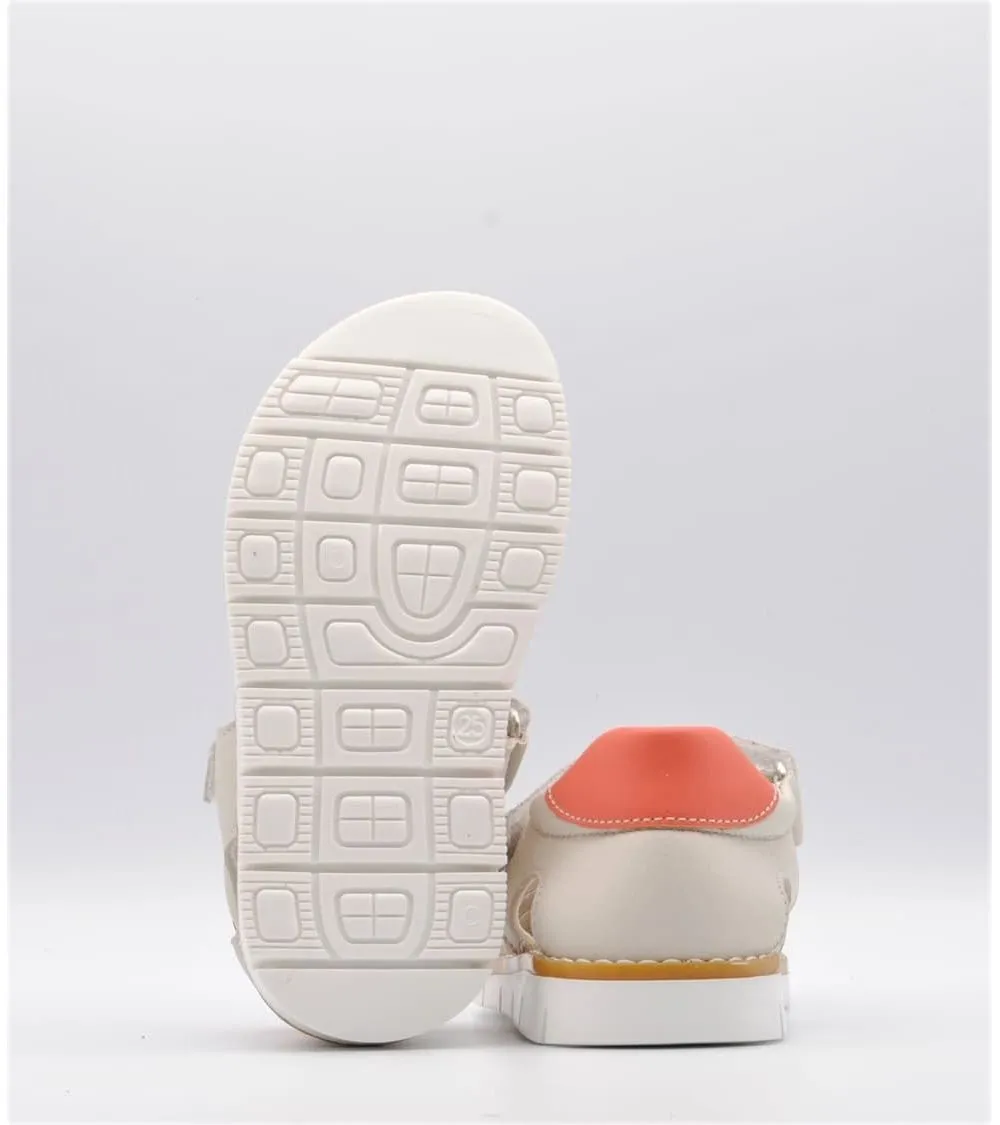 SANDALIAS PABLOSKY NIÑO PIEL VELCRO BEIGE