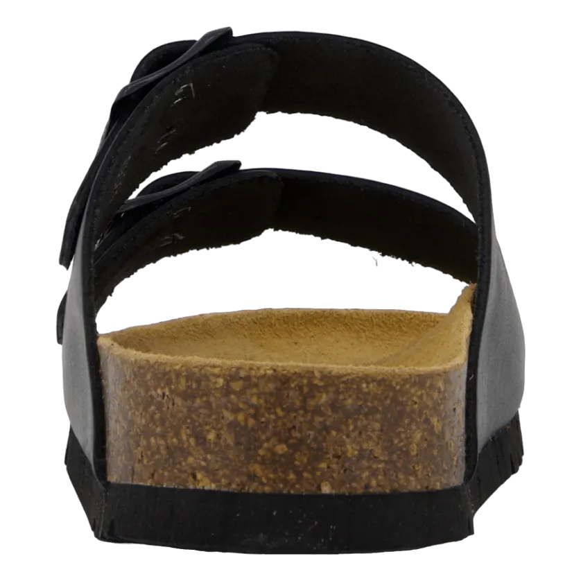 Scholl Iconic Sl Josephine Leather Black Black