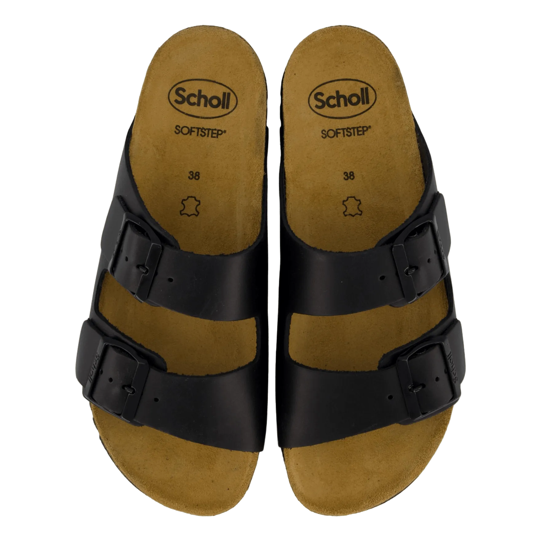 Scholl Iconic Sl Josephine Leather Black Black