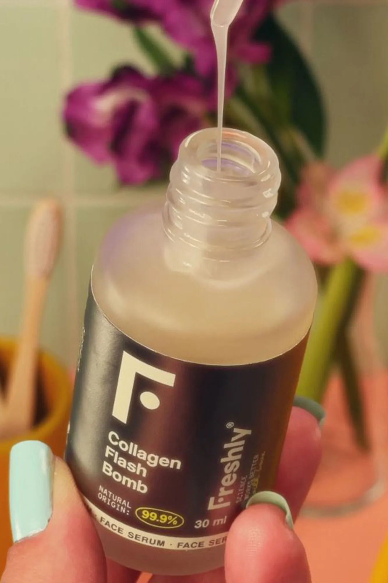 Sérum de colágeno vegano
