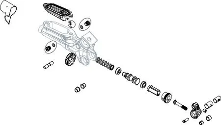 Sram Kit de piezas internas Sram para G2 / Guide RSC / Ultimate Brake Levers