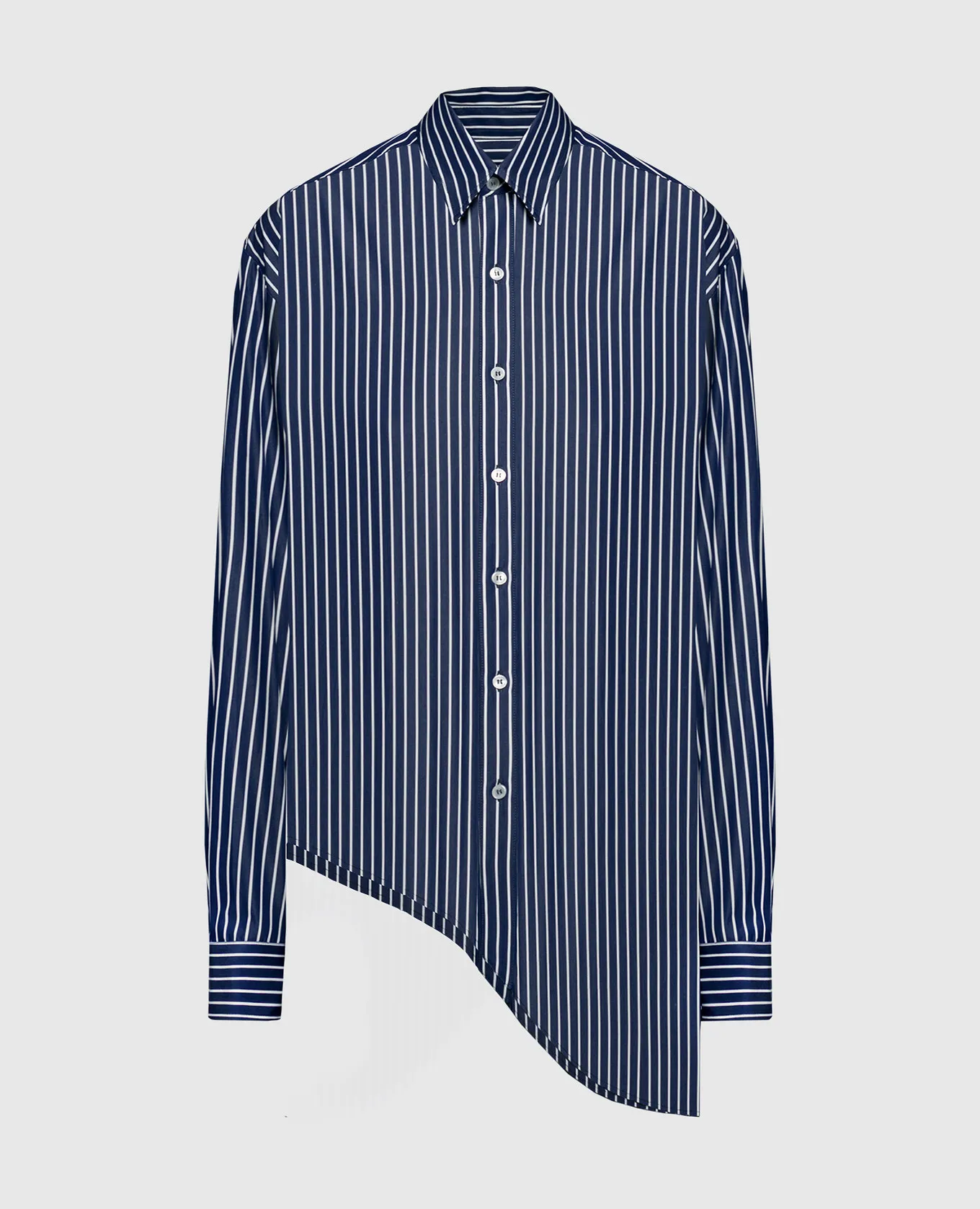 SSHEENA CANOTTA blue striped shirt
