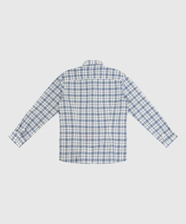Stefano Ricci Children's checkered shirt