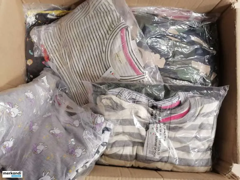 Stock de mezcla de ropa para niños al por mayor