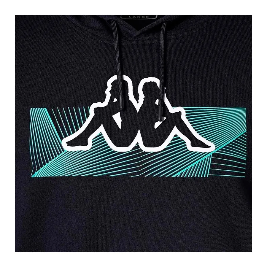 Sudadera Kappa ELDYN Hombre 381C69W WQ1 MARINO