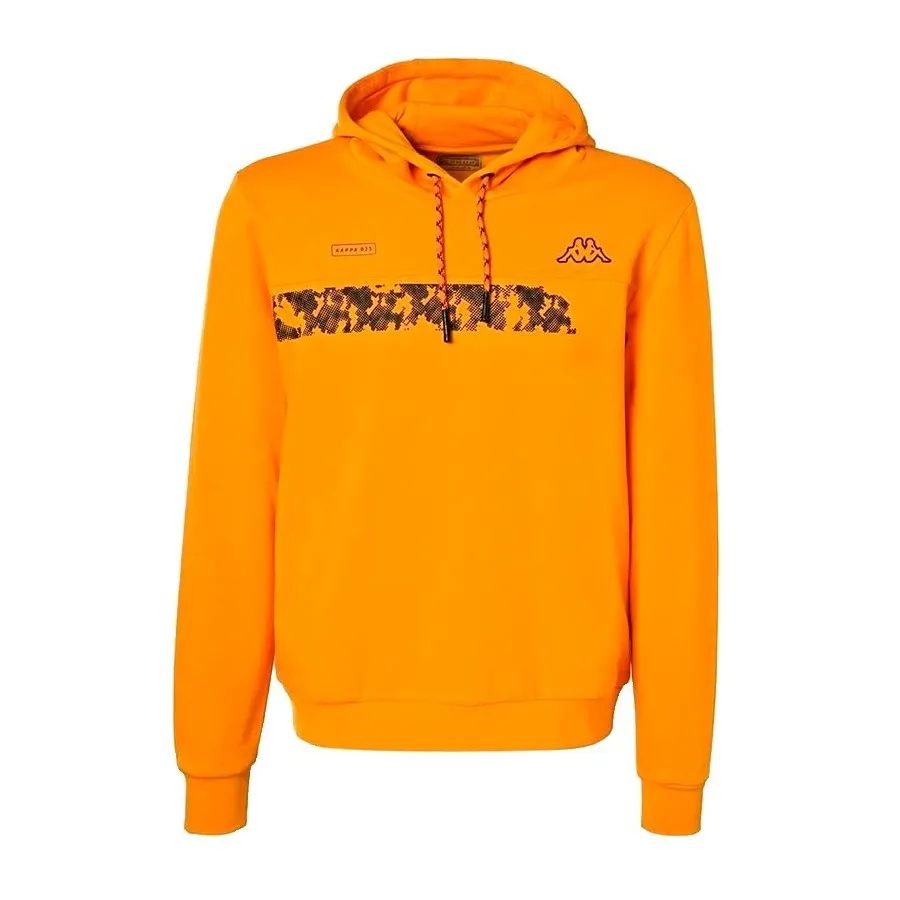 Sudadera Kappa GINO GRAPHIK Hombre 341J6KW B05 NARANJA