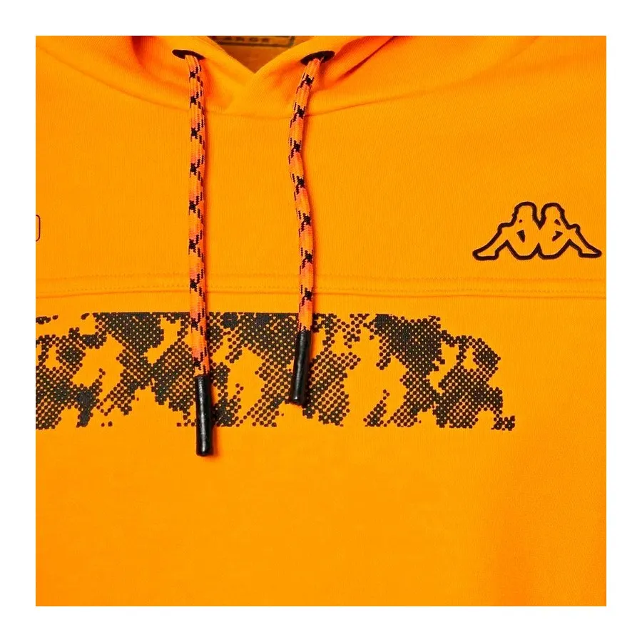 Sudadera Kappa GINO GRAPHIK Hombre 341J6KW B05 NARANJA
