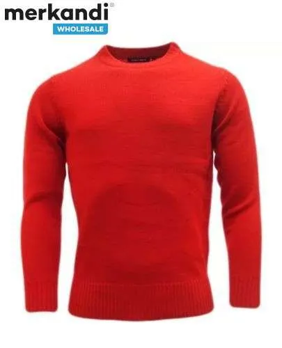 Sudadera para hombre Prendas de punto Suéter Jersey Jersey Cuello redondo Manga larga
