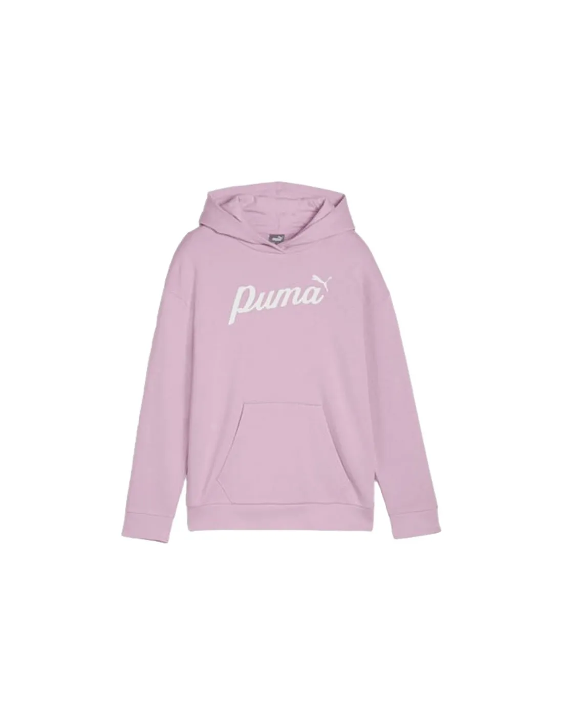 Sudadera Puma Essentials+ Script Infantil Lila