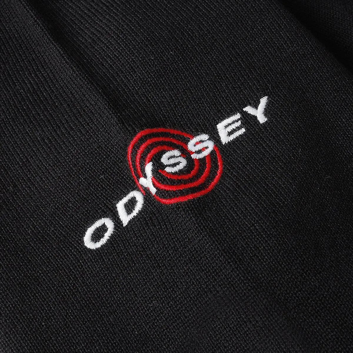 Suéter bordado de manga larga Callaway Golf 2024 Odyssey con cuello en V y calibre 12 para hombre