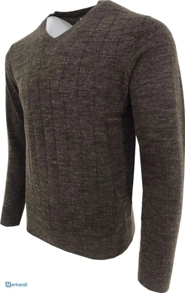 SUéTER CON CUELLO EN V PARA HOMBRE UNA CAJA DE 26 PIEZAS, DOS COLORES DIFERENTES, PEQUEñO A XXL