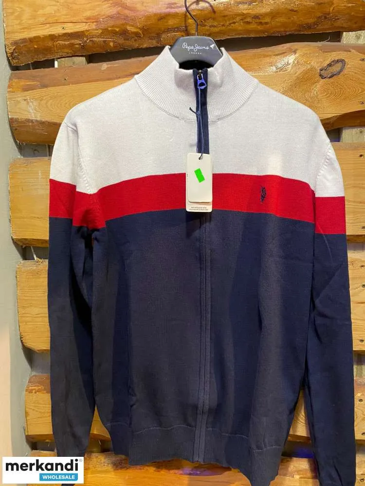 Suéter para hombre de U.S.POLO ASSN. Mezcla de colores Mezcla de tamaños