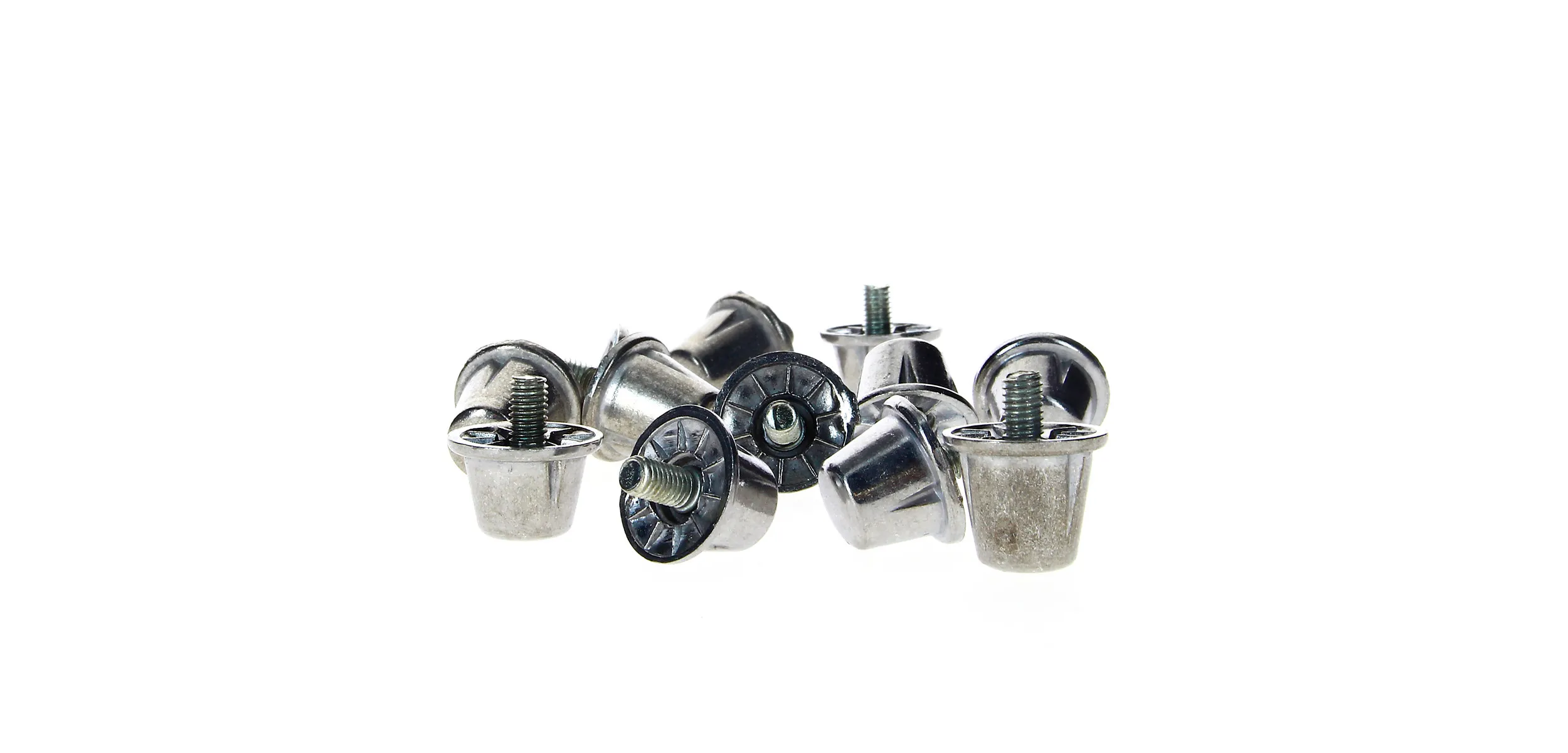 Tacos aluminio Rucanor cilíndricos 8x13mm y 4x16mm