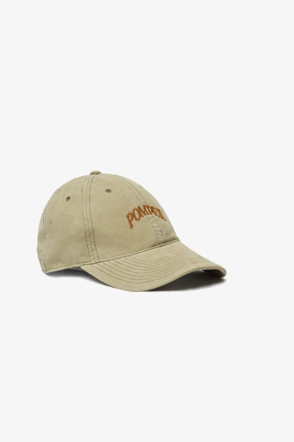 THE POMPEII LOGO KHAKI CAP