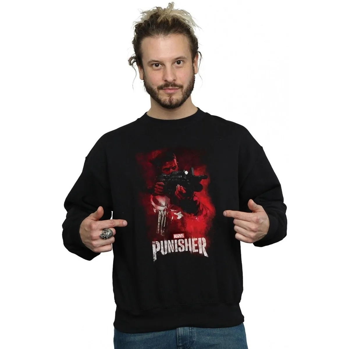 The Punisher TV Series Red Smoke