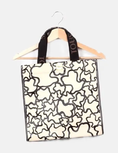 Tous Bolso bicolor estampado