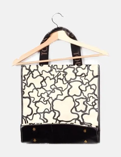 Tous Bolso bicolor estampado