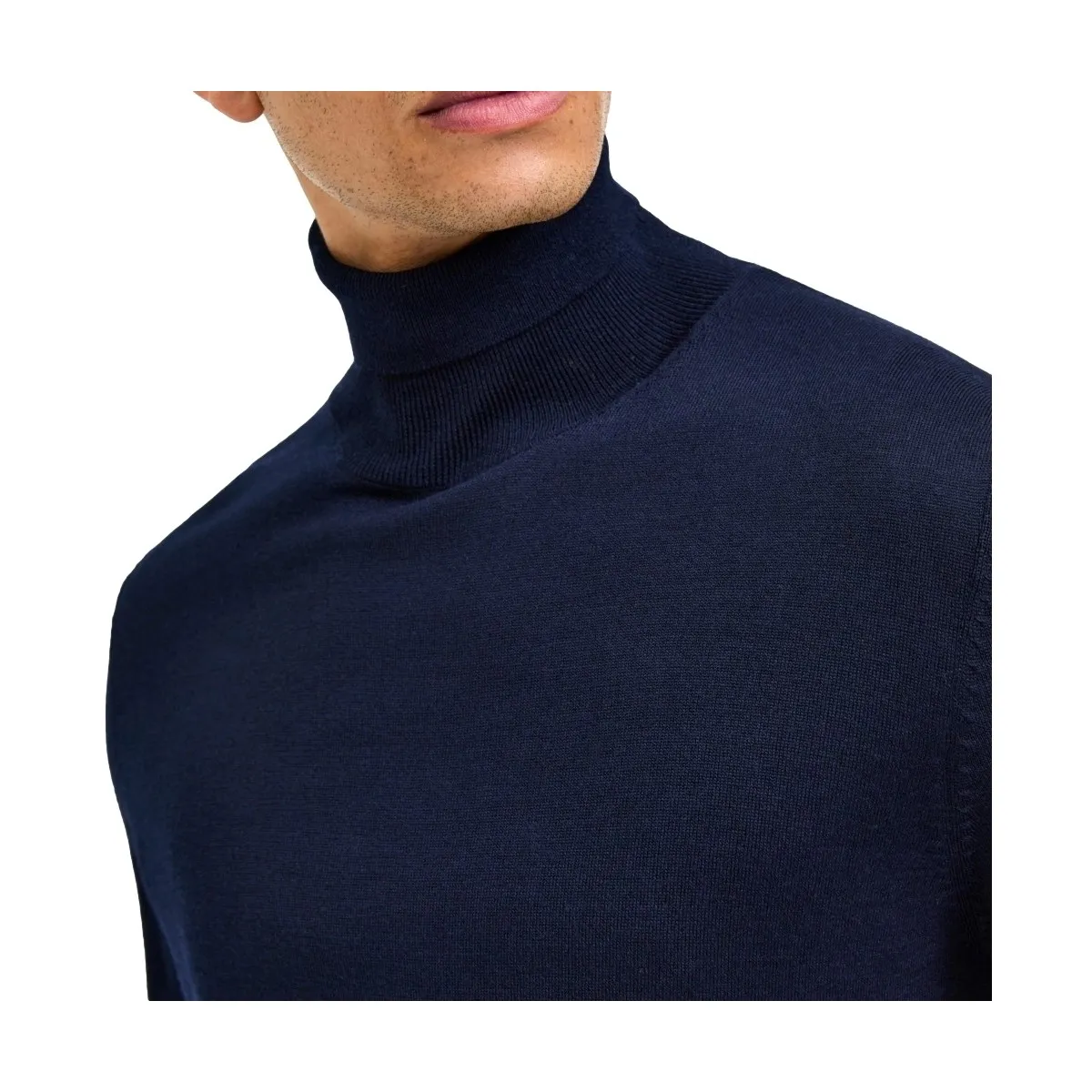 TOWN MERINO  NAVY BLAZER