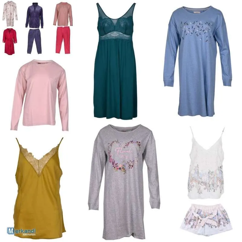 TRIUMPH NIGHTWEAR MIX, TRIUMPH APPAREL y PROVEEDORES DE ROPA: HOMBRES, MUJERES, NIÑOS, ALBORNOCES UNISEX, ROPA DE DORMIR (AA40)