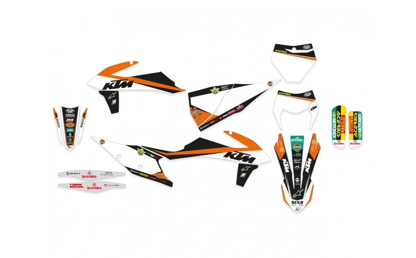 Trophy Graphic Kit Blackbird Racing /43025879/