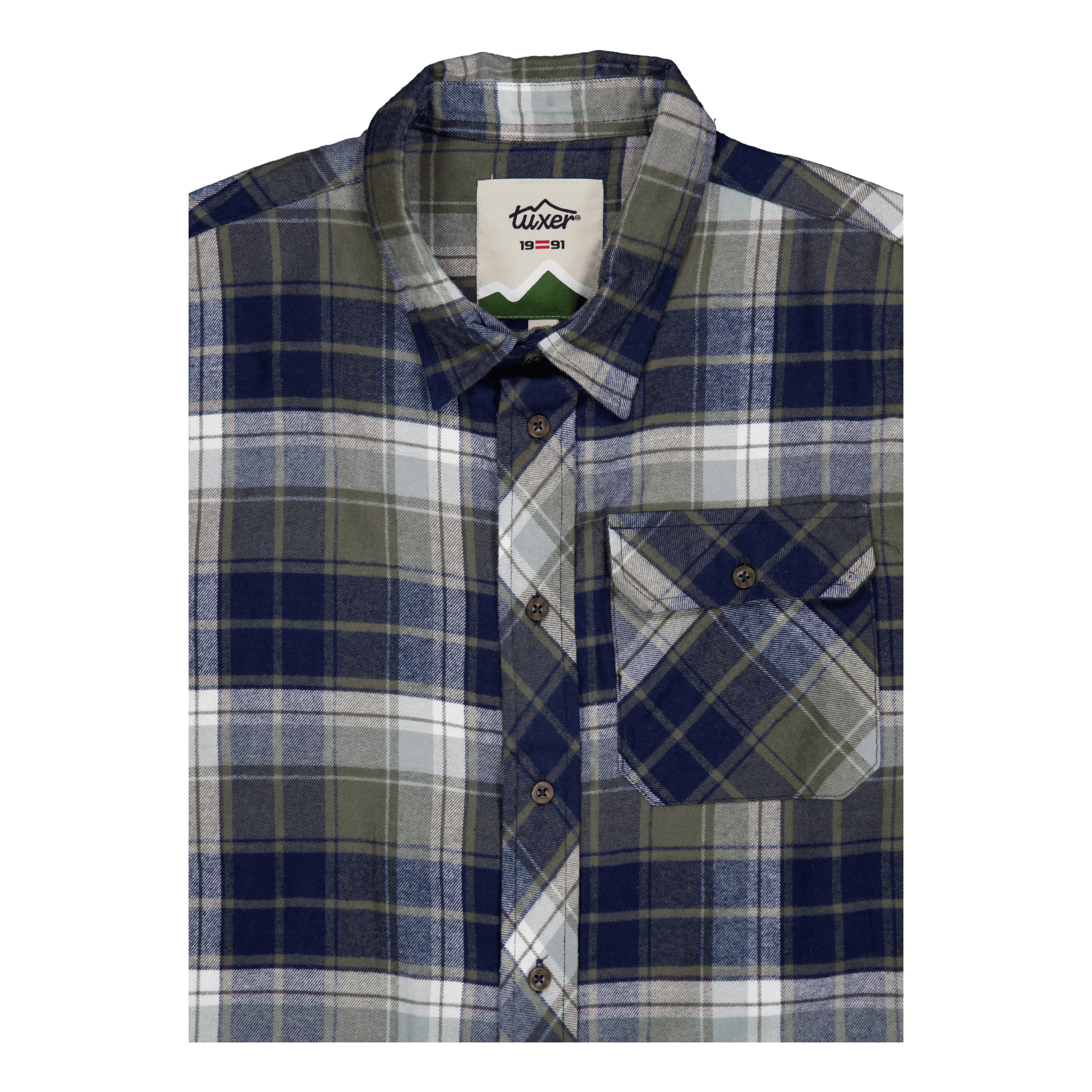 Tuxer Beaver Creek Shirt Granite Green