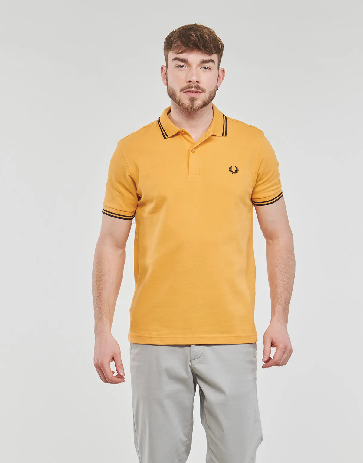 TWIN TIPPED FRED PERRY SHIRT