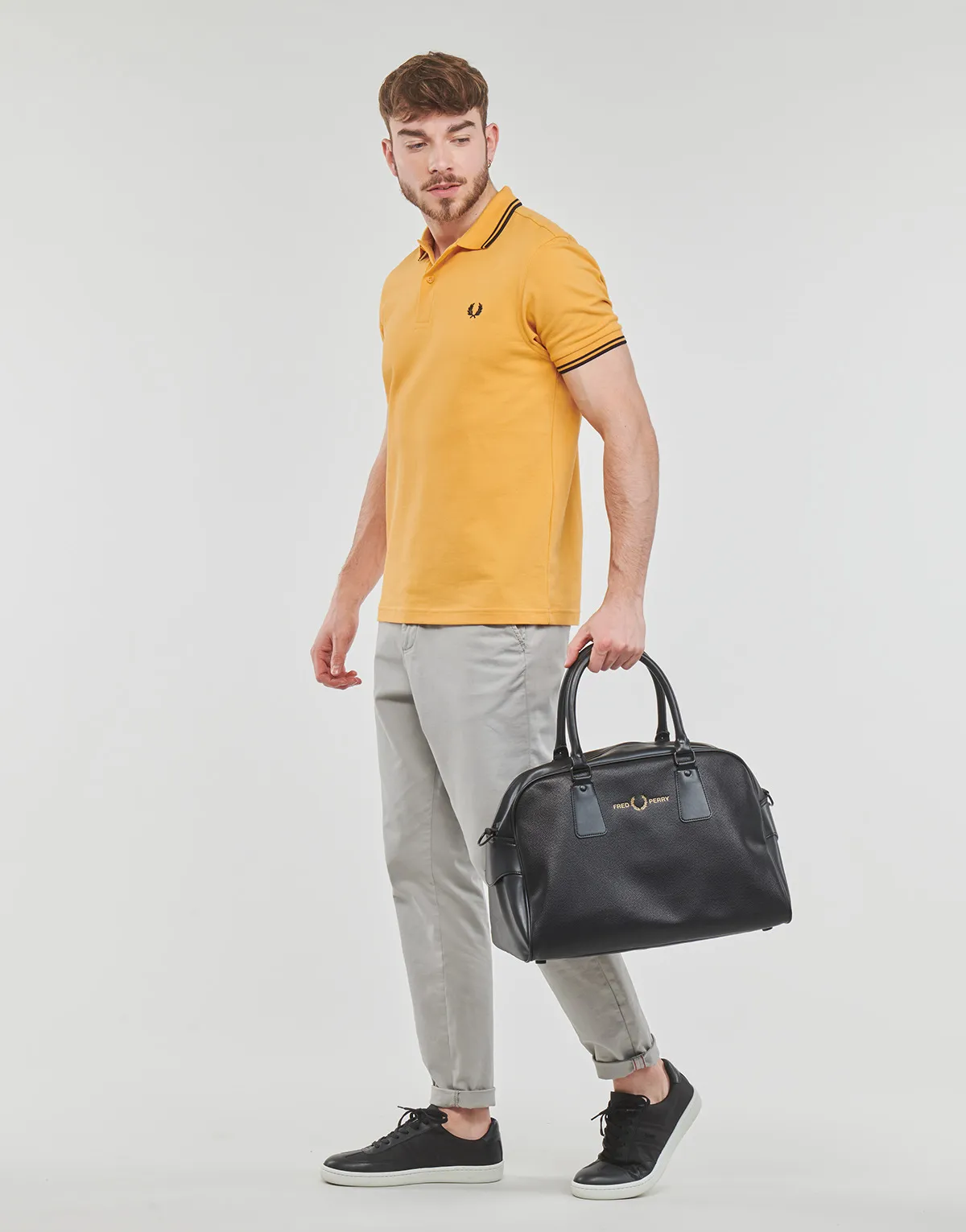 TWIN TIPPED FRED PERRY SHIRT
