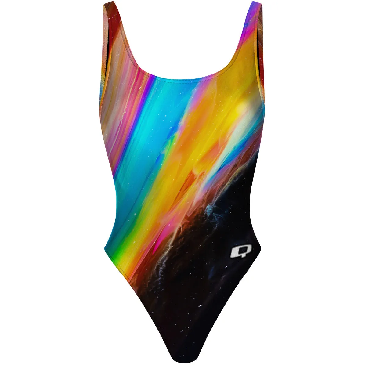 UNICORN LOVE  HIGH HIP ONE PIECE SWIMSUIT