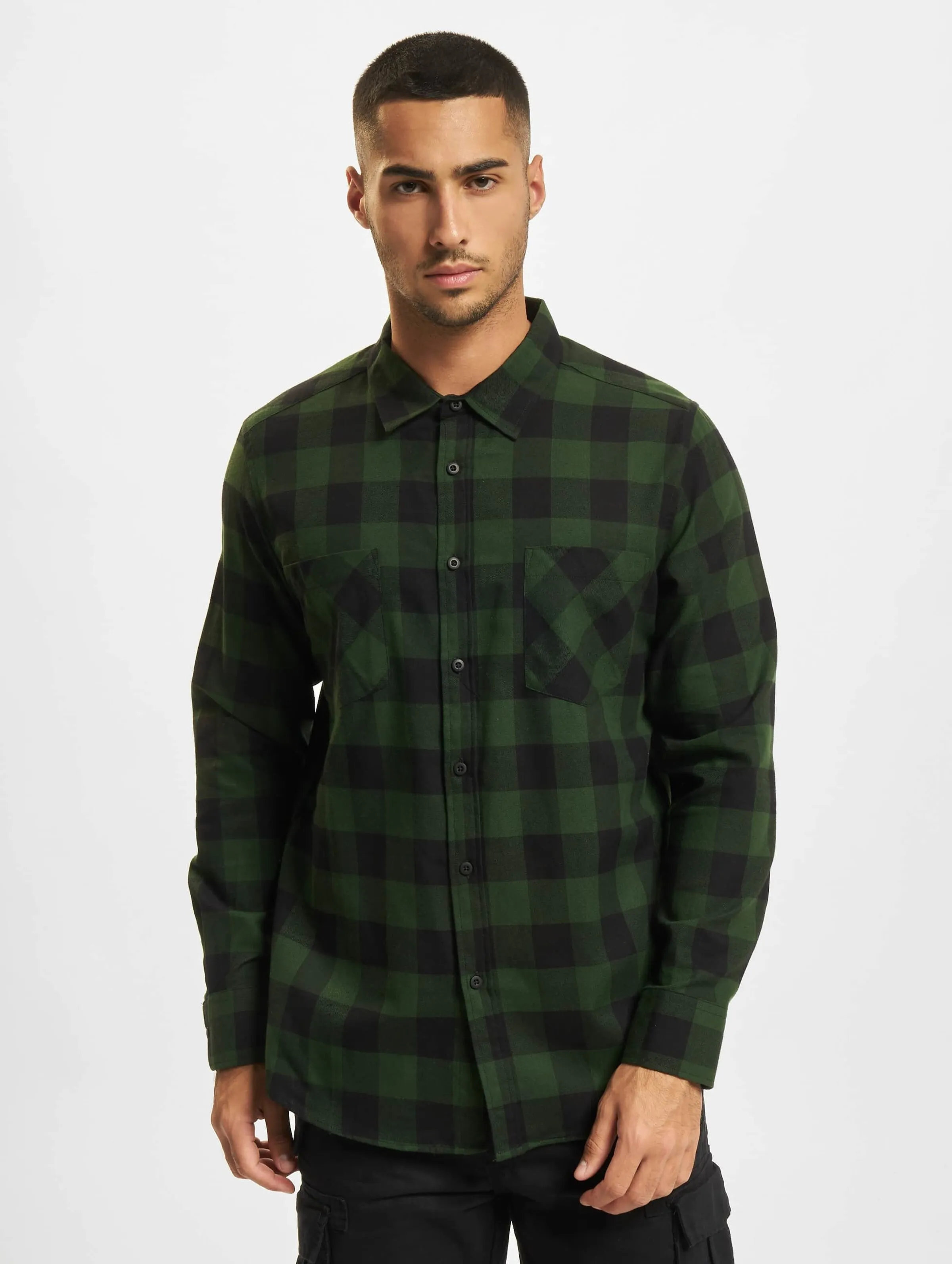 Urban Classics Checked Flanell