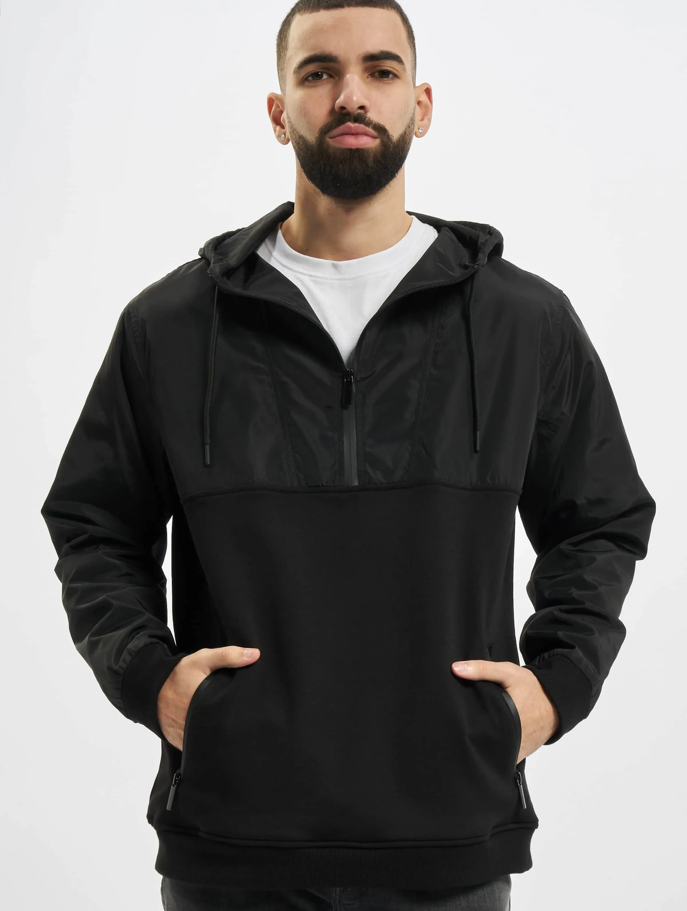 Urban Classics Military Half Zip