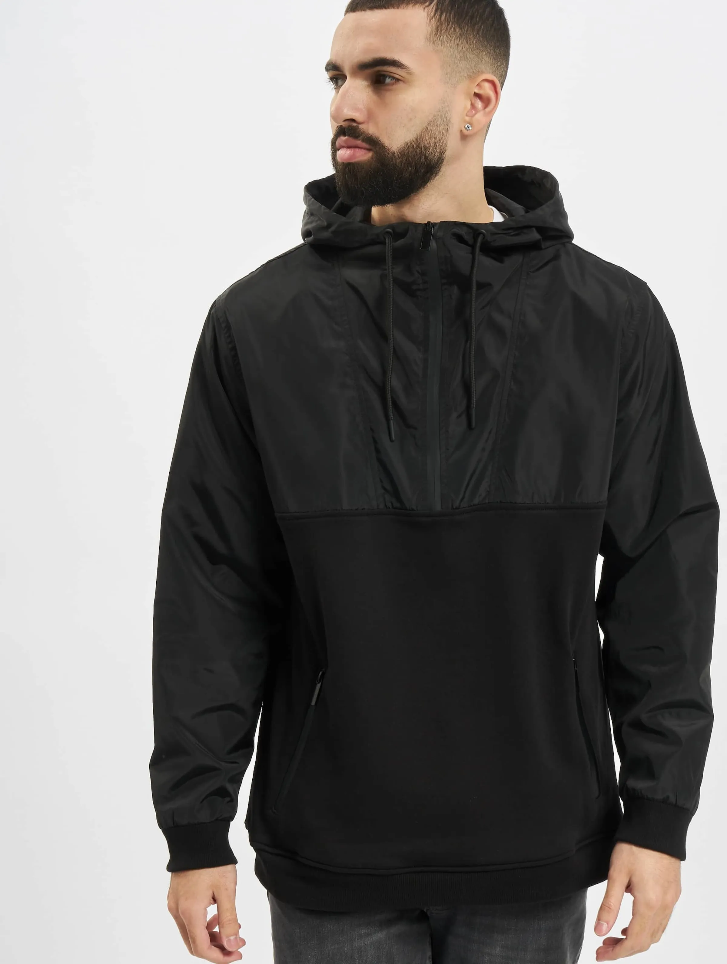 Urban Classics Military Half Zip