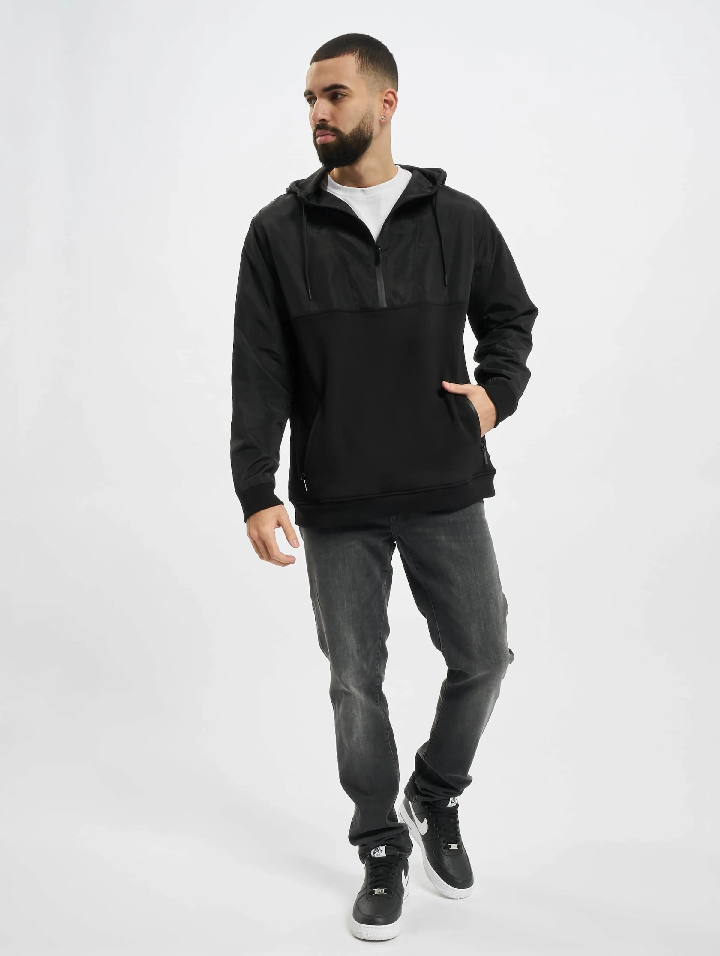 Urban Classics Military Half Zip