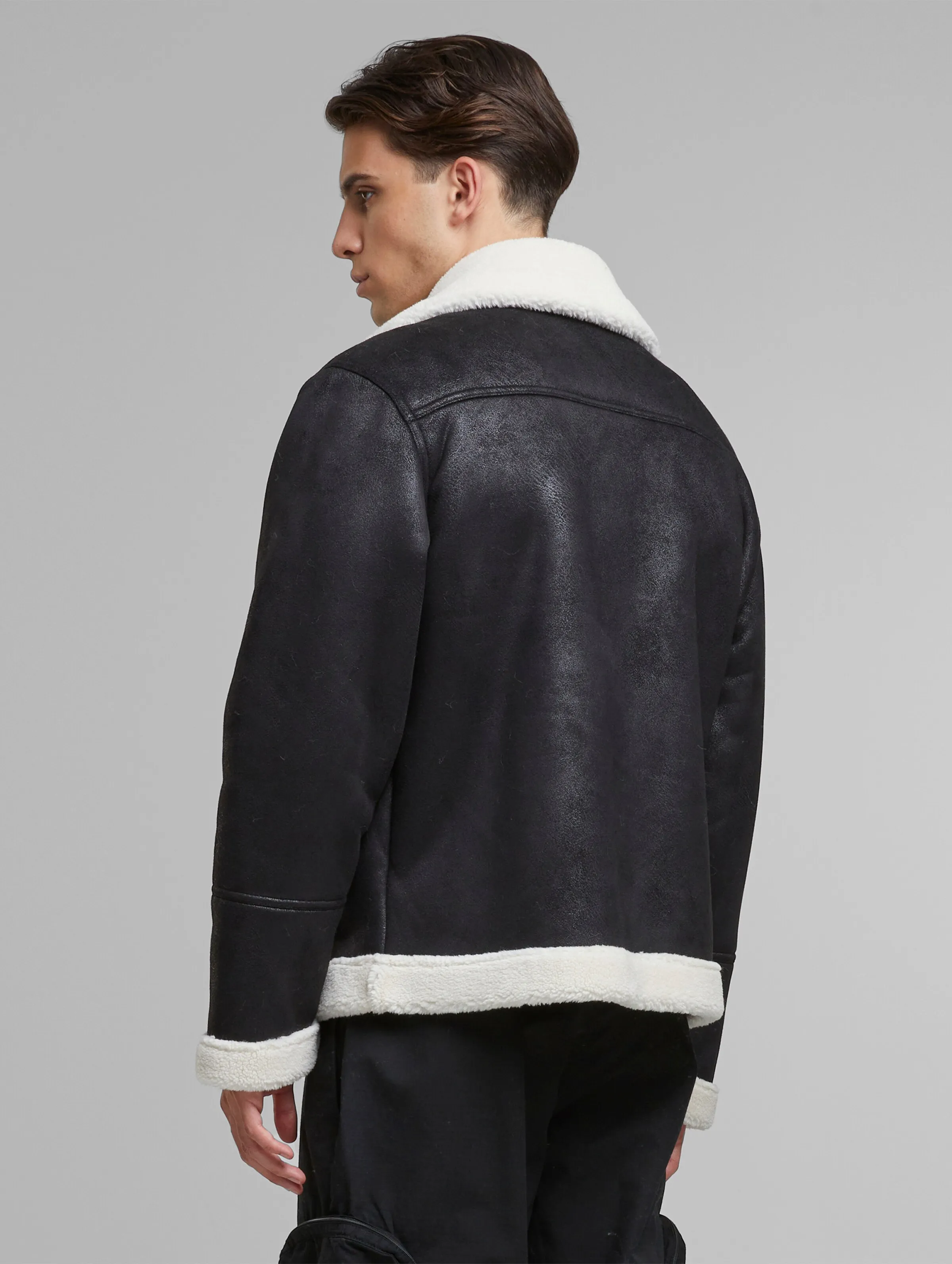 Urban Classics Shearling Biker