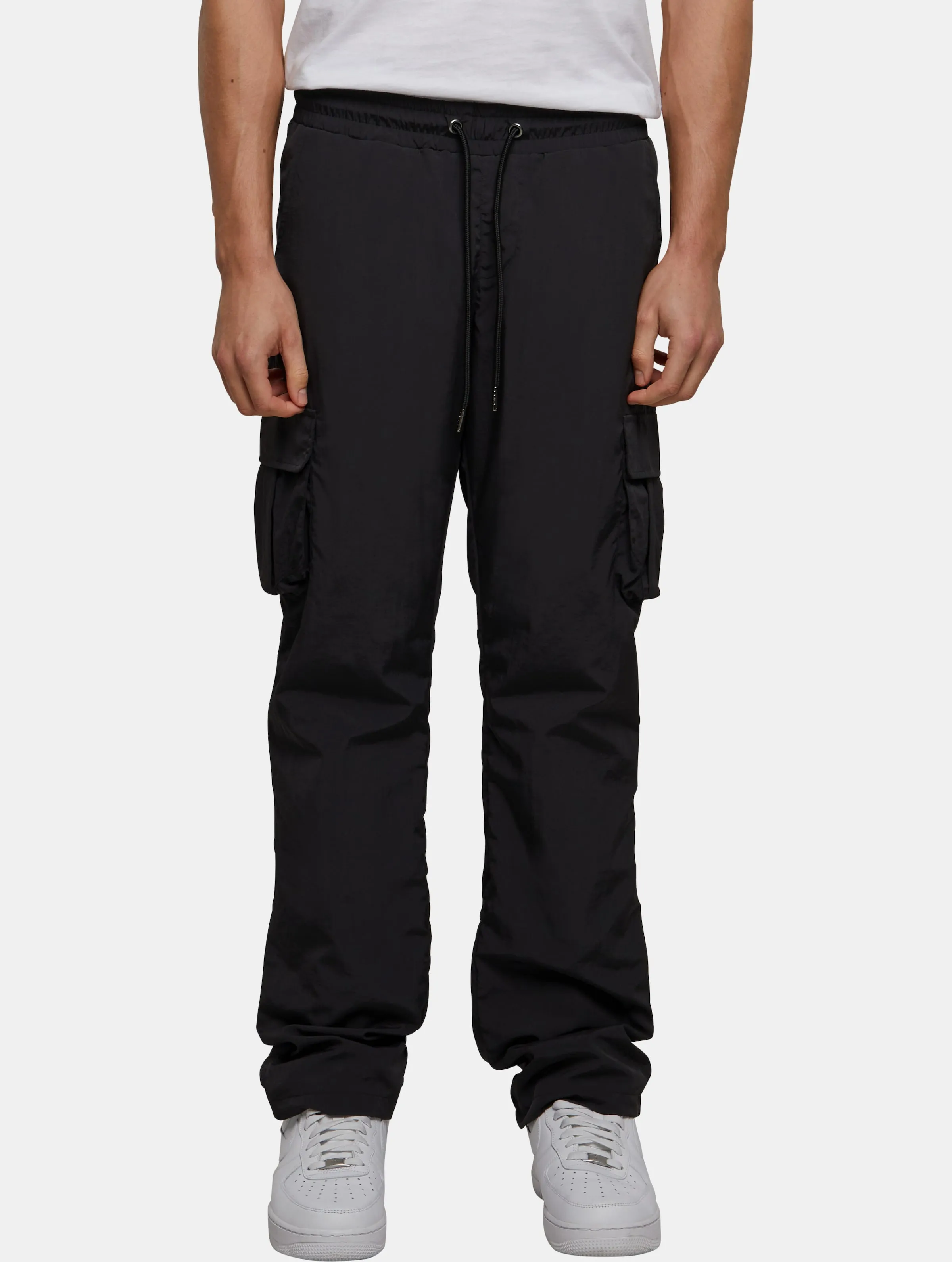Urban Classics Straight Leg Nylon Cargohosen