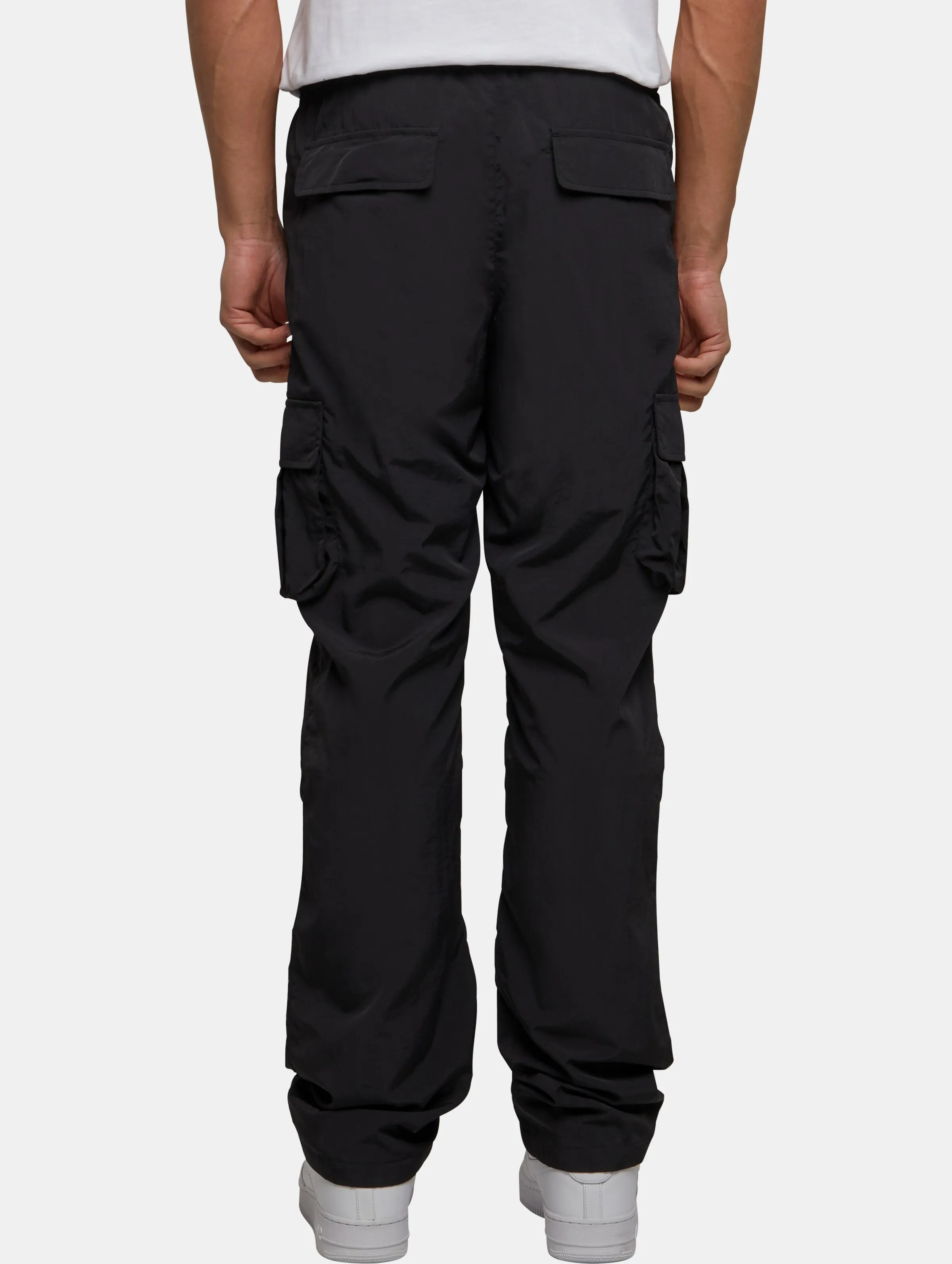 Urban Classics Straight Leg Nylon Cargohosen