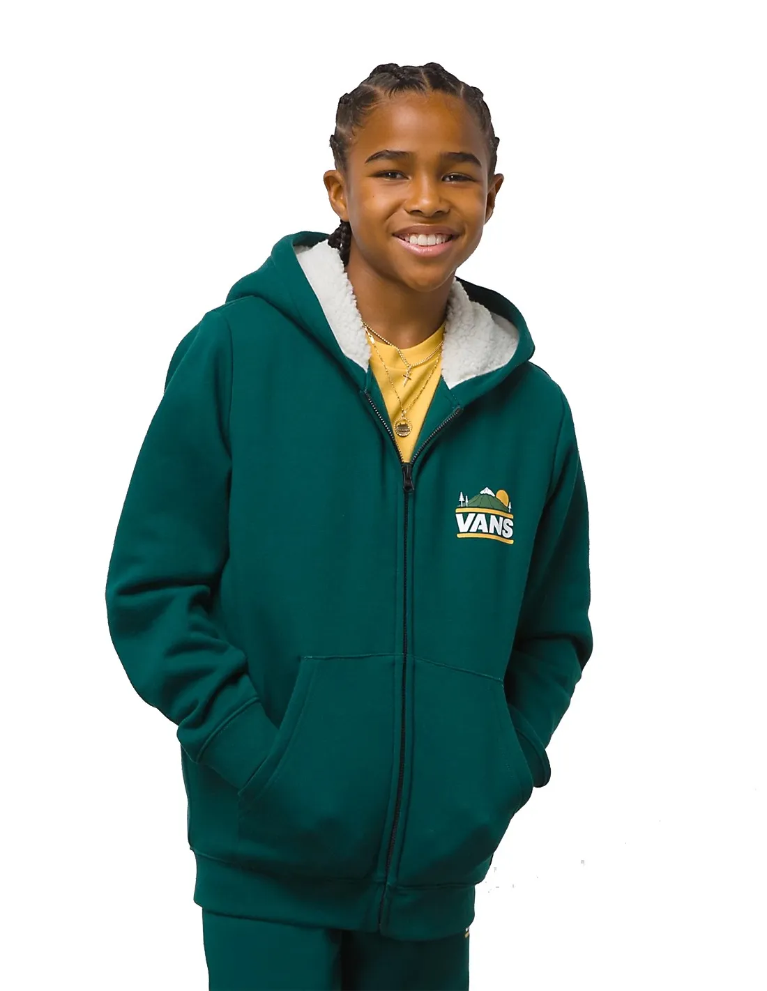 VANS SNOWY PEAK  BOTANICAL GARDEN  SUDADERA CON CAPUCHA PARA NIñO