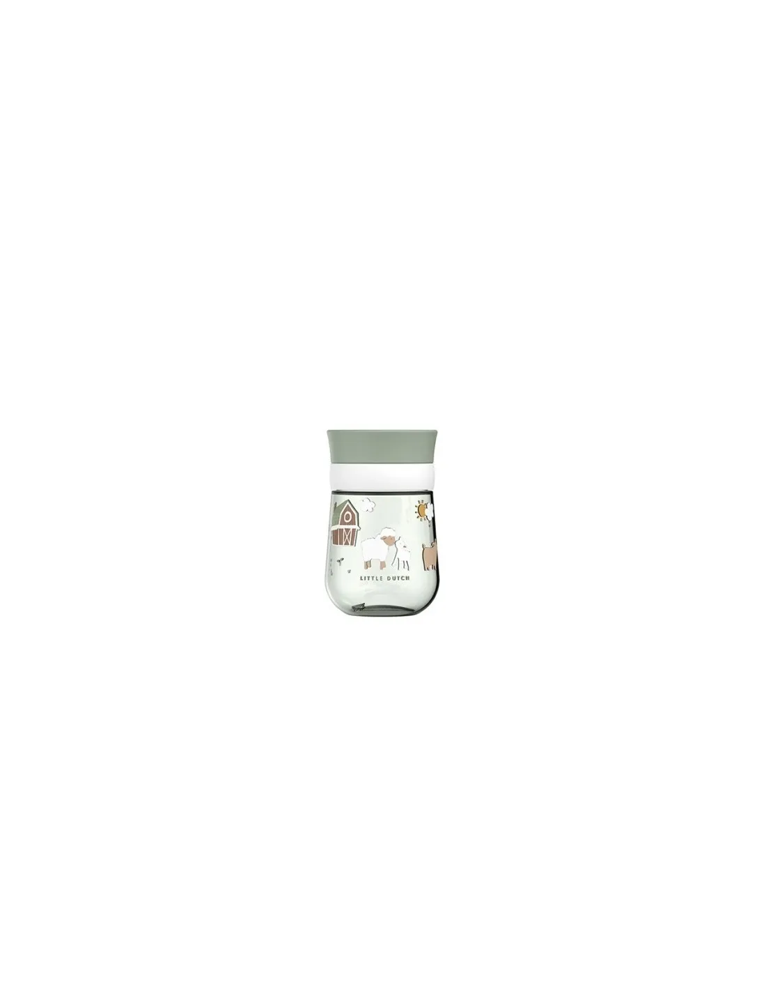 VASO ANTIDERRAME 360º MIO 300ML PEQUEÑA GRANJA LITTLE DUTCH