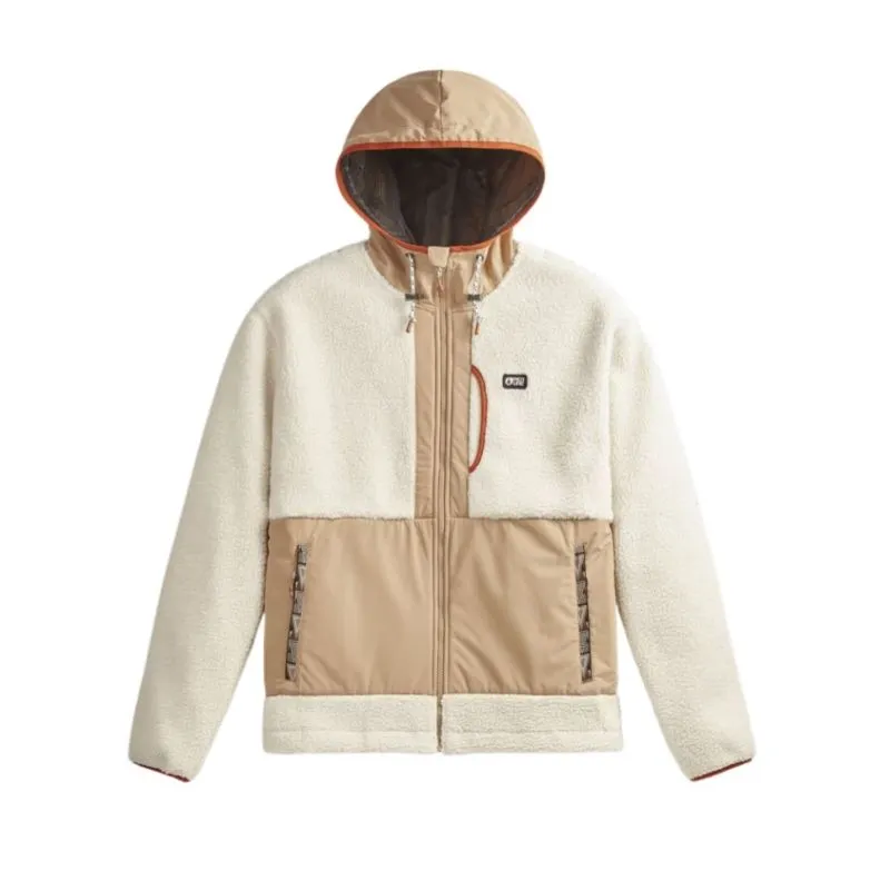 Vellón con capucha para hombre Picture Pemberton Zip Fleece (Tofu Tannin)