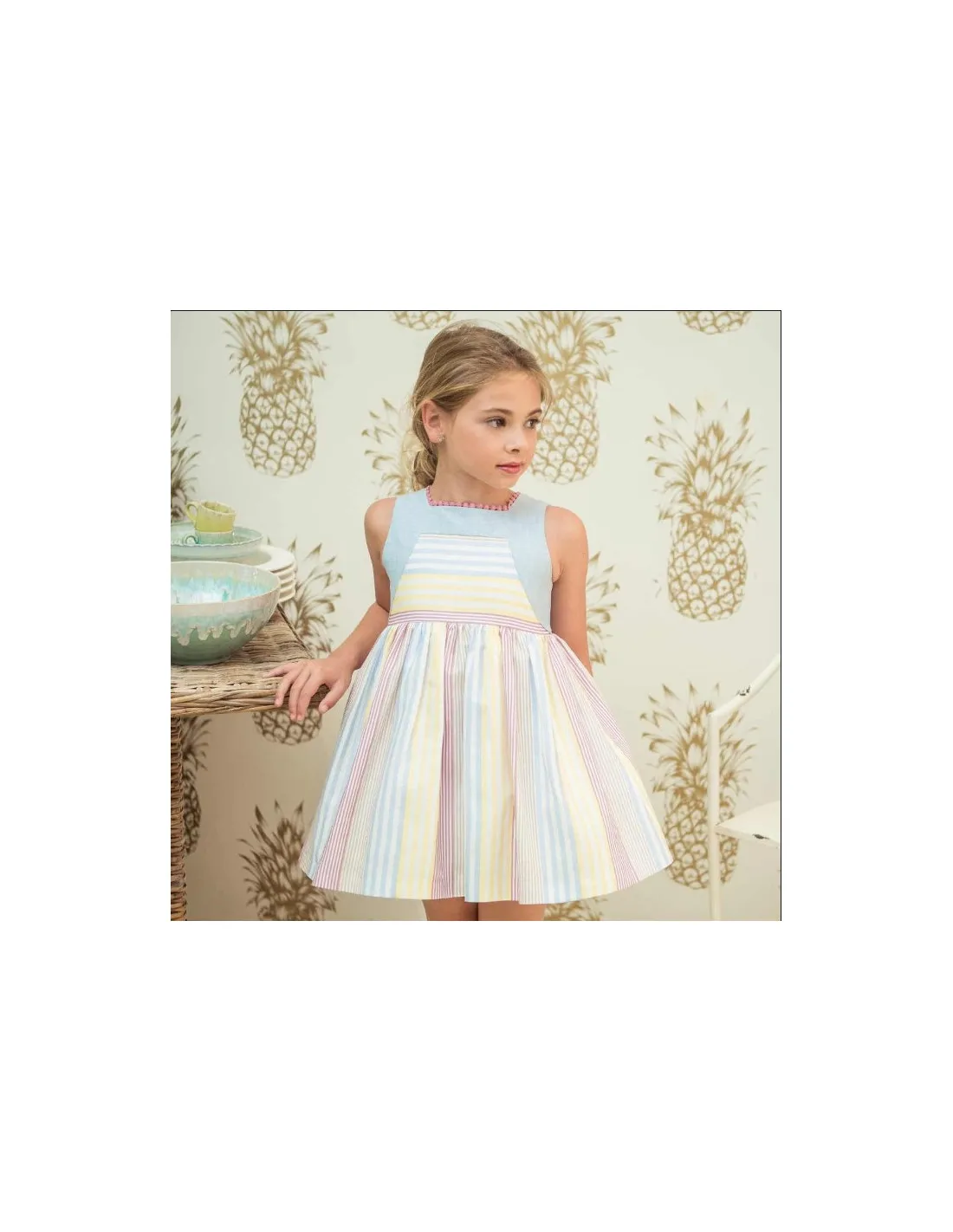 Vestido para niña Norah de Yoedu