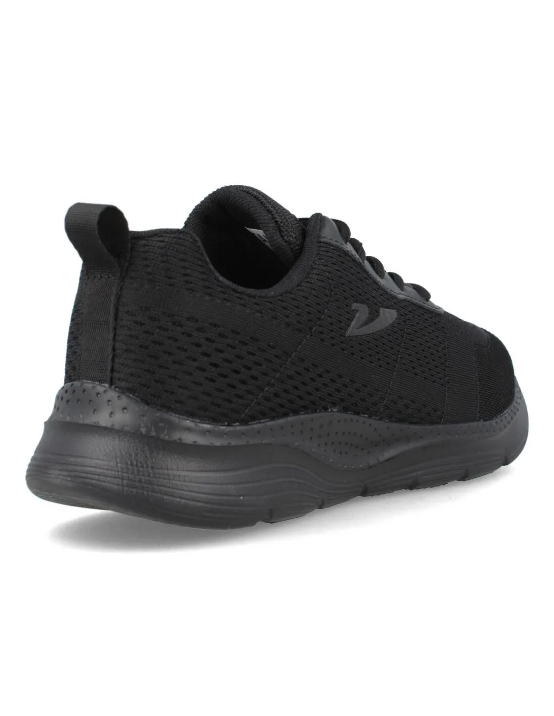 VICMART  ZAPATILLAS CONFORT MUJER NEGRO NYLON