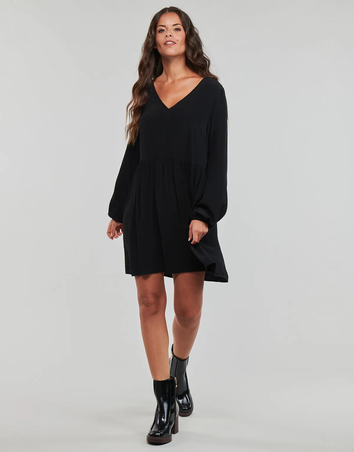VIFINI L/S SHORT DRESS