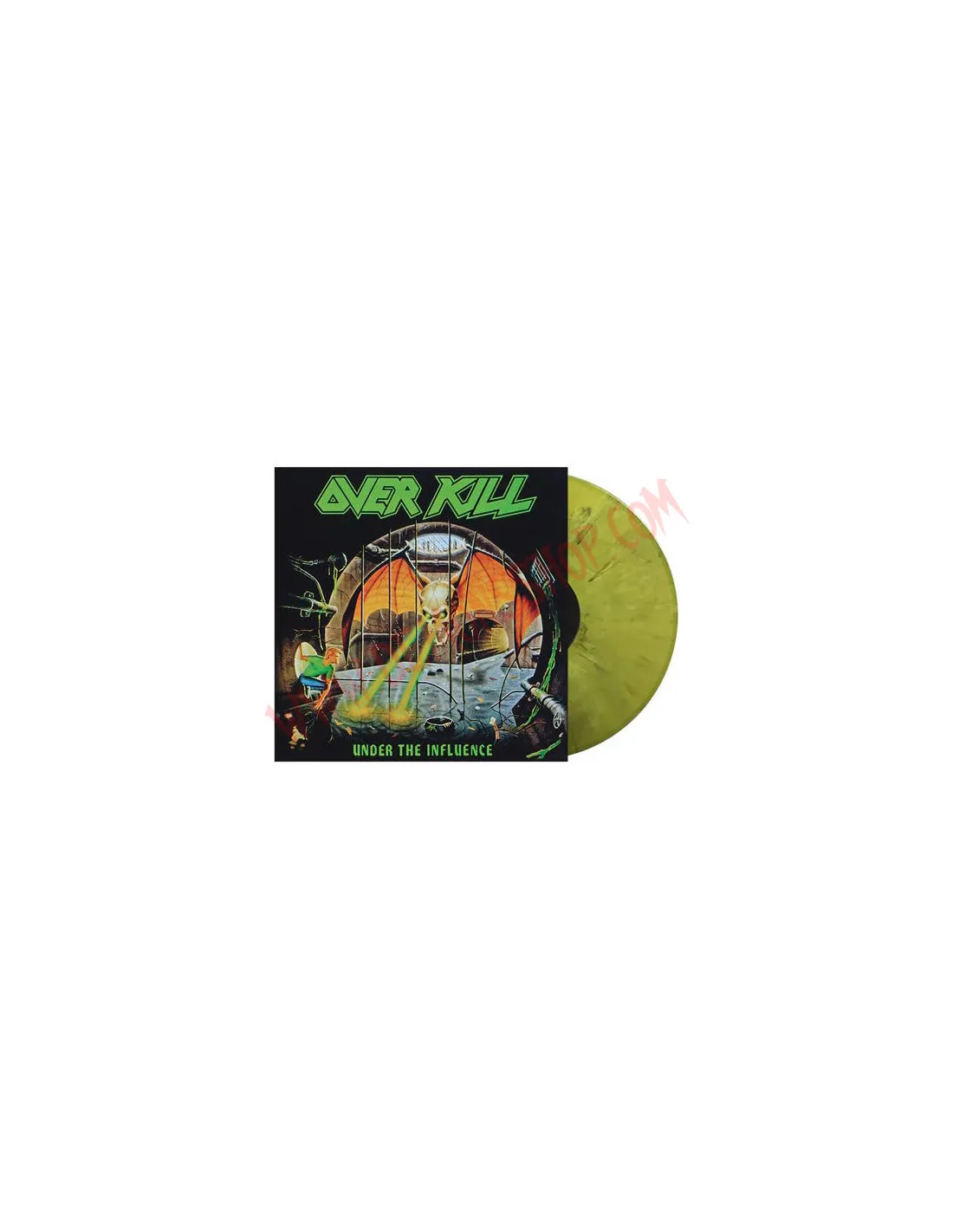 VINILO LP OVERKILL  UNDER THE INFLUENCE