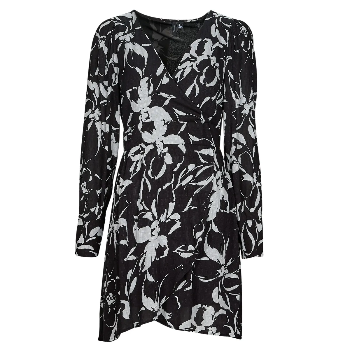 VMPOLLIANA LS SHORT DRESS WVN
