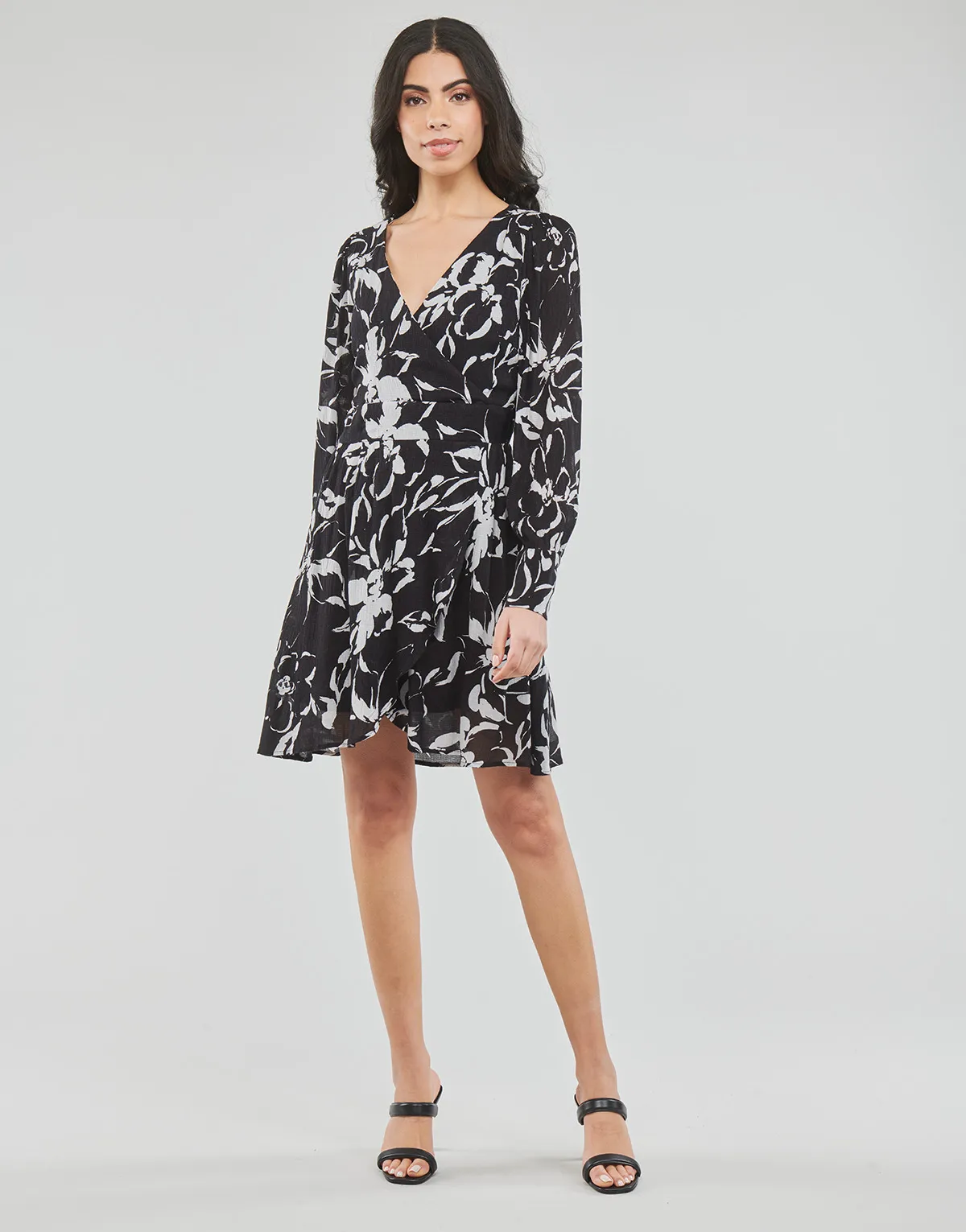 VMPOLLIANA LS SHORT DRESS WVN